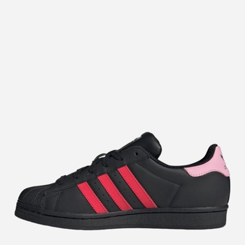 Жіночі кеди низькі adidas Originals Superstar W IE2999 37 (4.5UK) Чорний/Червоний (4066765901736)