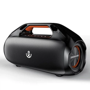Беспроводная портативная Bluetooth колонка xdobo Kungfu IPX7 |BT5.3, 160W, TWS, USB/AUX, 20h| Черный