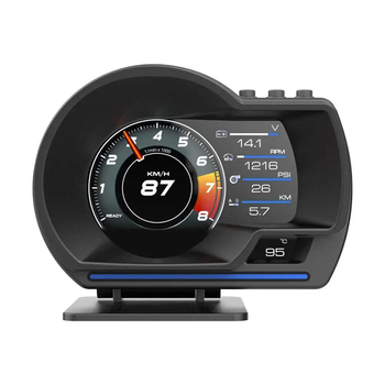 Автомобильный бортовой компьютер HUD A501 с двойной системой OBD2 и GPS, черный (87283540)