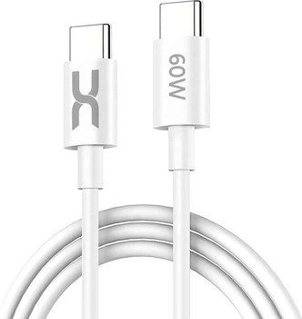 Интерфейсный кабель DC CL-F61 60W TypeC - TypeC 1m White (36985)