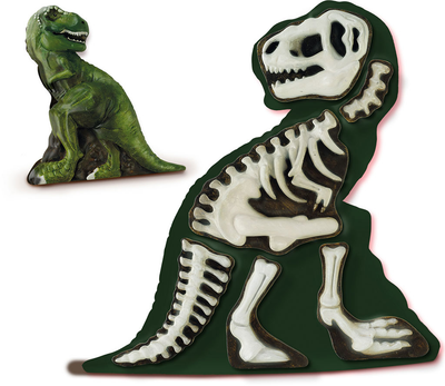 Набір SES Creative для створення гіпсової фігурки Ті-Рекс зі скелетом (8710341142063)