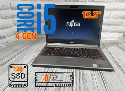 Ноутбук Fujitsu Lifebook E734 13.3'' Intel Core i5 4Gen 8GB Ram ОЗУ 128 SSD б/у - Refurbished