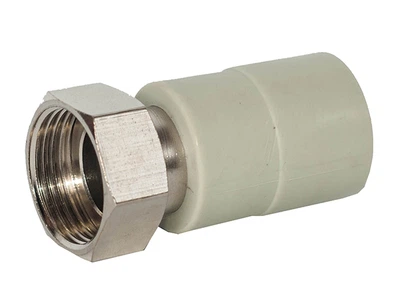 Муфта полипропиленовая PPR с накидной гайкой 25х1/2" FORA (A614)