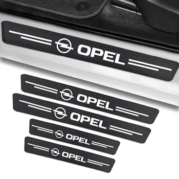 Захисна плівка для порогів з логотипом OPEL (к-т 4 шт.) (4254)