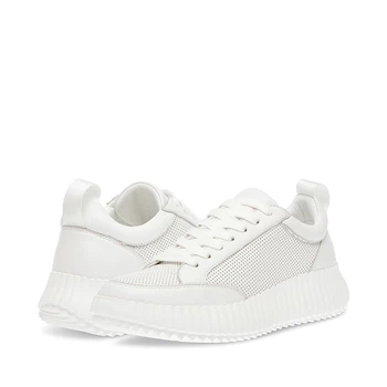 Кросівки Steve Madden Shock White Leather, 36.5 (235 мм) (11889884)