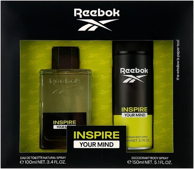 Набор (edt/100ml + deo/150ml) - Reebok Inspire Your Mind (1138102-142260)