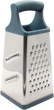 Тертка Lessner Sky Blue 4 грані з пластиковою ручкою (10098) (5018601437984)