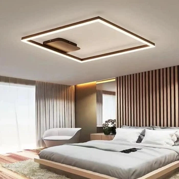 LED люстра Лотус PJ871 (50х50см) Коричневая