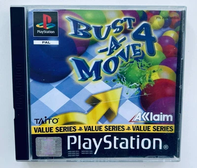 Bust-A-Move 4 Value Series, английская версия - диск для PlayStation 1, Б/У