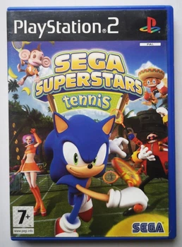 SEGA Superstars Tennis, английская версия - диск для PlayStation 2, Б/У