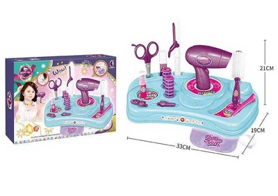 Игровой Парикмахерский набор с феном и аксессуарами, KL3077 METR+
