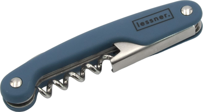 Штопор Сомелье Lessner Sky Blue 12 см (10304)(5018601439254)