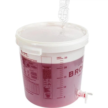 Ємність для бродіння 30 л з кришкою краном та гідрозатвором Browin