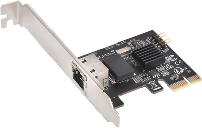 Мережева плата Silverstone SST-ECL01 PCIe 2.0 - RJ-45 (4710679813851)