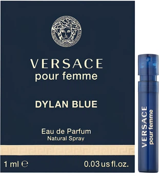 Пробник парфюмированная вода для женщин Versace Dylan Blue Pour Femme 1 мл (8011003839162)