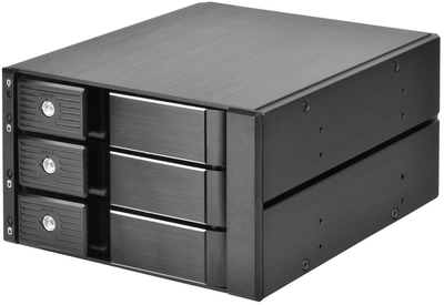 Внутрішня кишеня SilverStone FS303-12G для HDD/SSD SATA Black (SST-FS303-12G)