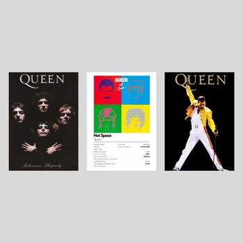Набір постерів групи Queen / Плакати Квін