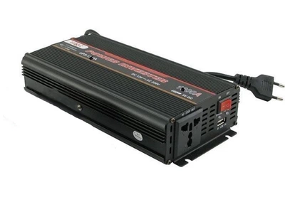 Инвертор с зарядкой преобразователь UKC UPS 900W (макс. 1800W) 8444 black