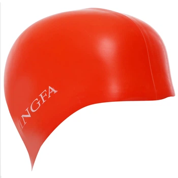 Шапочка для плавания YINGFA (силикон, красный) (C0067_красный)