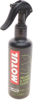 Средство для очистки внешних поверхностей мото шлема Motul M1 Helmet & Visor Clean 250 мл (102992)