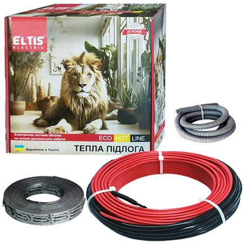 Комплект теплої підлоги Eltis Electric ECO HOT LINE ЕДТ- 575 Вт 3,5 кв.м (35м)