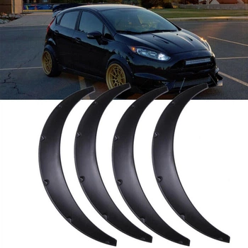 Накладки на арки Фендера Ford Fiesta ABS пластик универсальные черный