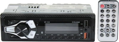 Автомагнитола 1-DIN (Cyclone) USB + Bluetooth + microSD + AUX MP-1028 (MP-1028)