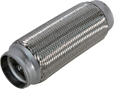 Гофра глушника 60х230мм. 3-х шарова (CarLine) (довгий фланець) CL 60x230