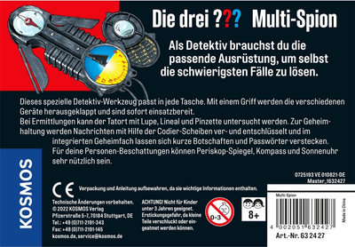 Zestaw detektywa Kosmos The Three Multi Spion (4002051632427)