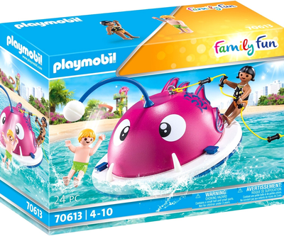 Zestaw zabawek Playmobil Family Fun Swimming Island 24 szt (4008789706133)