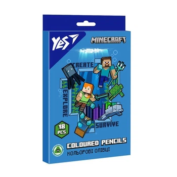 Карандаши цветные YES 18 цветов 290715