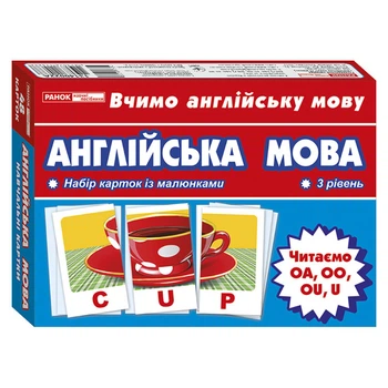 Тематические карточки по английскому языку Читаем 3 уровень, 13140022 Ranok Creative