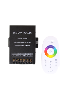 RGB-контролер Venom сенсорний White 2.4 G (FULL touch controller, 18А)Радіо