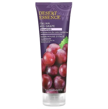Шампунь для волос, Desert Essence, Organics, с итальянским красным виноградом, 237 мл