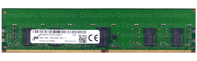 Серверна оперативна пам'ять Micron DDR4 8GB 2400MHz RDIMM 1Rx8 PC4-2400T (MTA9ASF1G72PZ-2G3B1II)