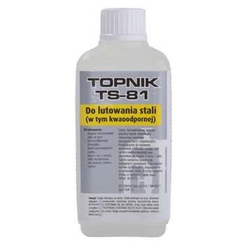 Флюс AG Termopasty TS81 Флюс высокоактивный, без канифоли 100ml
