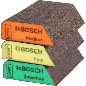 Шліфувальні губки Bosch Expert S470 Combi 69x97x26 мм M, F, SF, 3 шт (2608901174)