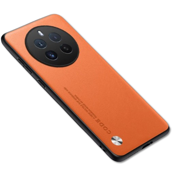 Шкіряний чохол - накладка CODE Tactile Experience для Realme 12 Pro / 12 Pro Plus orange