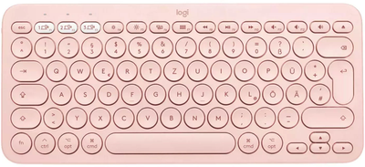 Klawiatura bezprzewodowa Logitech Multi-Device K380 Mac Bluetooth Pink (920-009583)