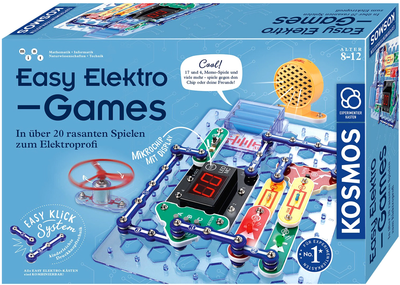 Zestaw doświadczalny Kosmos Easy Electro Games (4002051620998)