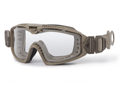 Балістичні окуляри Ess Pivot Influx Terrain Tan Ops-Core® ARC™ W/Clear& Smoke Gray