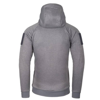 Худі з блискавкою Helikon-Тех Urban Tactical Hoodie сірий меланж розмір S