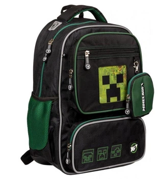 Рюкзак шкільний YES TS-46 Minecraft 43.5x30x15.5 см ,20 л, чорний 559759