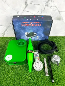 Кальян "Capsule Nanosmoke Green" с мундштуком "Bazooka" 5092441