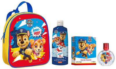 Zestaw dla dzieci Air Val International Paw Patrol Woda toaletowa 50 ml + Żel pod prysznic 300 ml + Plecak (8411114093376)