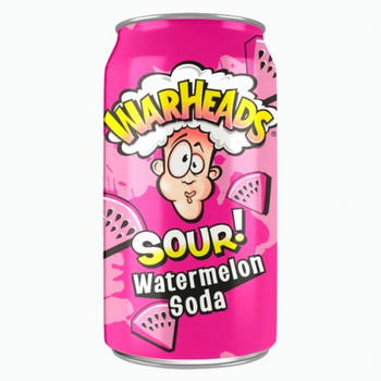 Напиток газированный Warheads sour watermelon soda 330 мл 850035248614