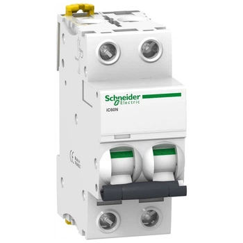 Автоматичний вимикач Schneider Electric 2P 25A C 6kA iC60N Acti 9 A9F79225