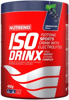 Изотоник Nutrend Isodrinx порошок 420 г Черная смородина (8594073179555)