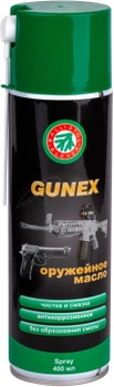 Масло оружейное Klever Ballistol Gunex Spray 400 ml (4290012)
