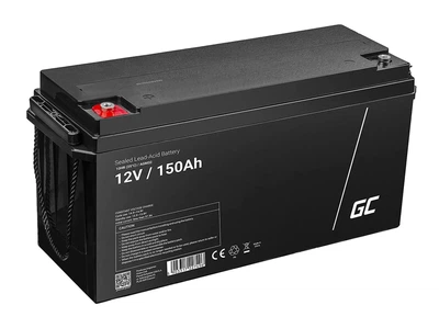 Аккумулятор Green Cell AGM 12v 150Ач (Черный) АКБ